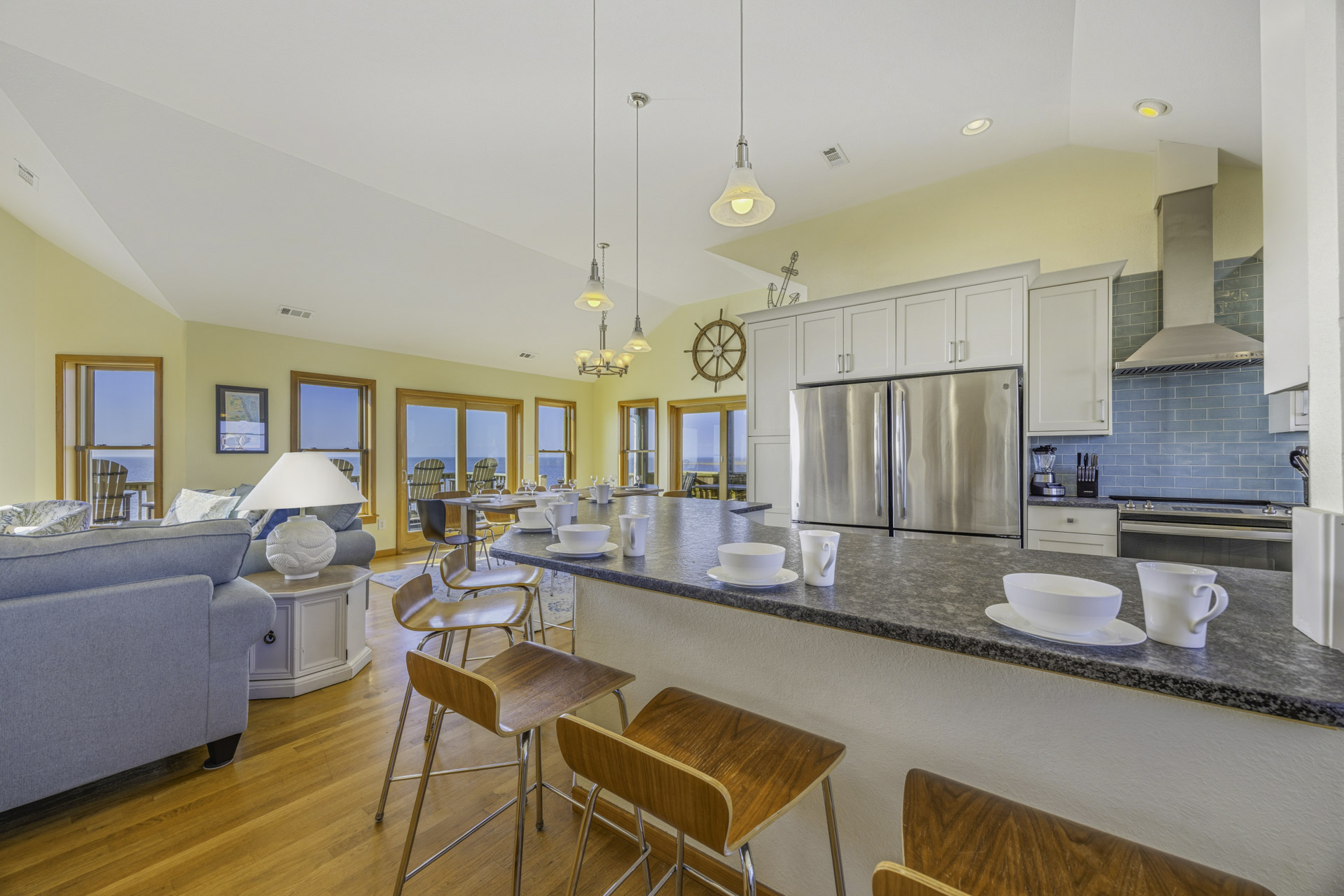 Surf Or Sound Realty 481 Sweet Tranquility Kitchen 5