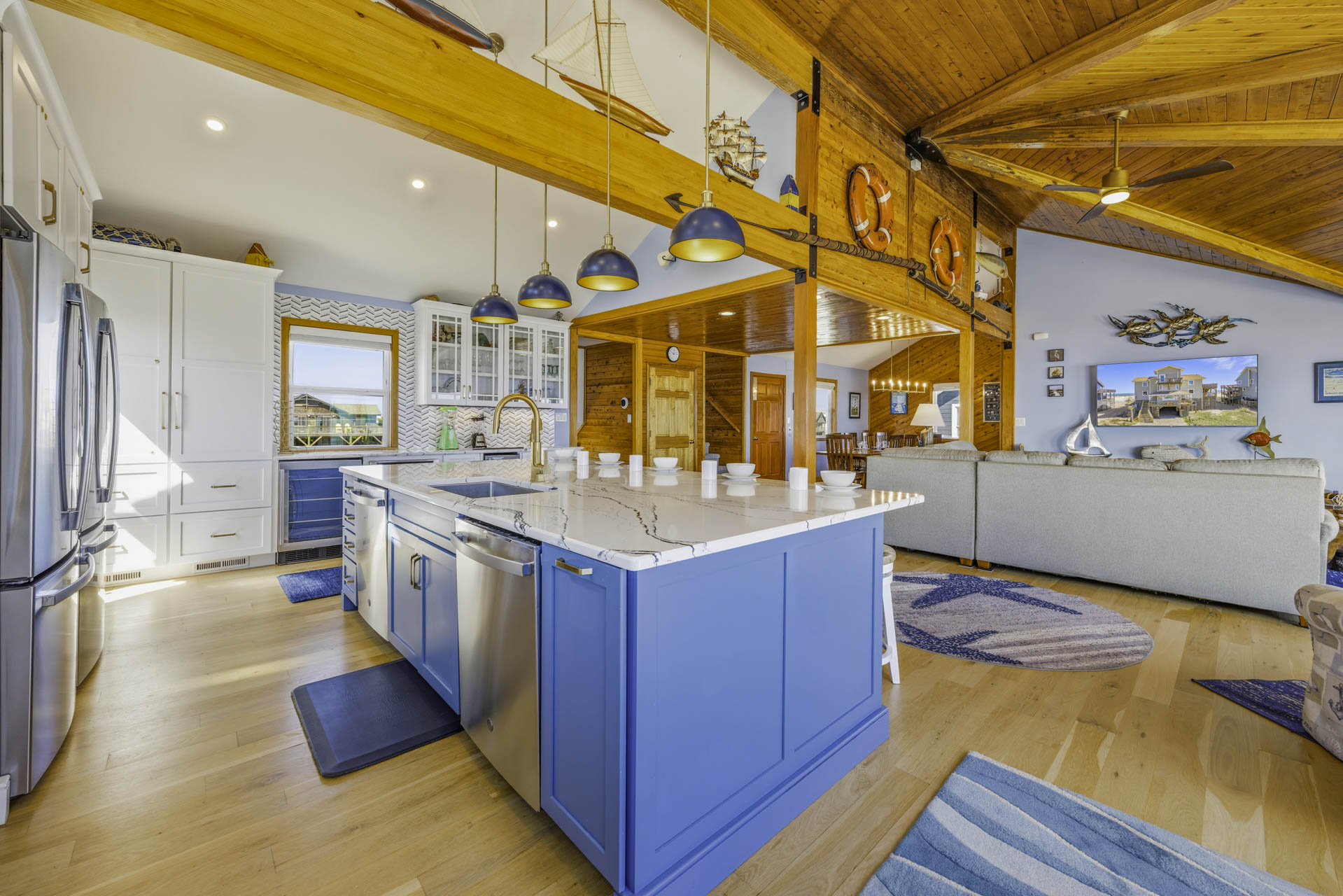 Surf Or Sound Realty 1025 Pflueger's Lure Kitchen 5