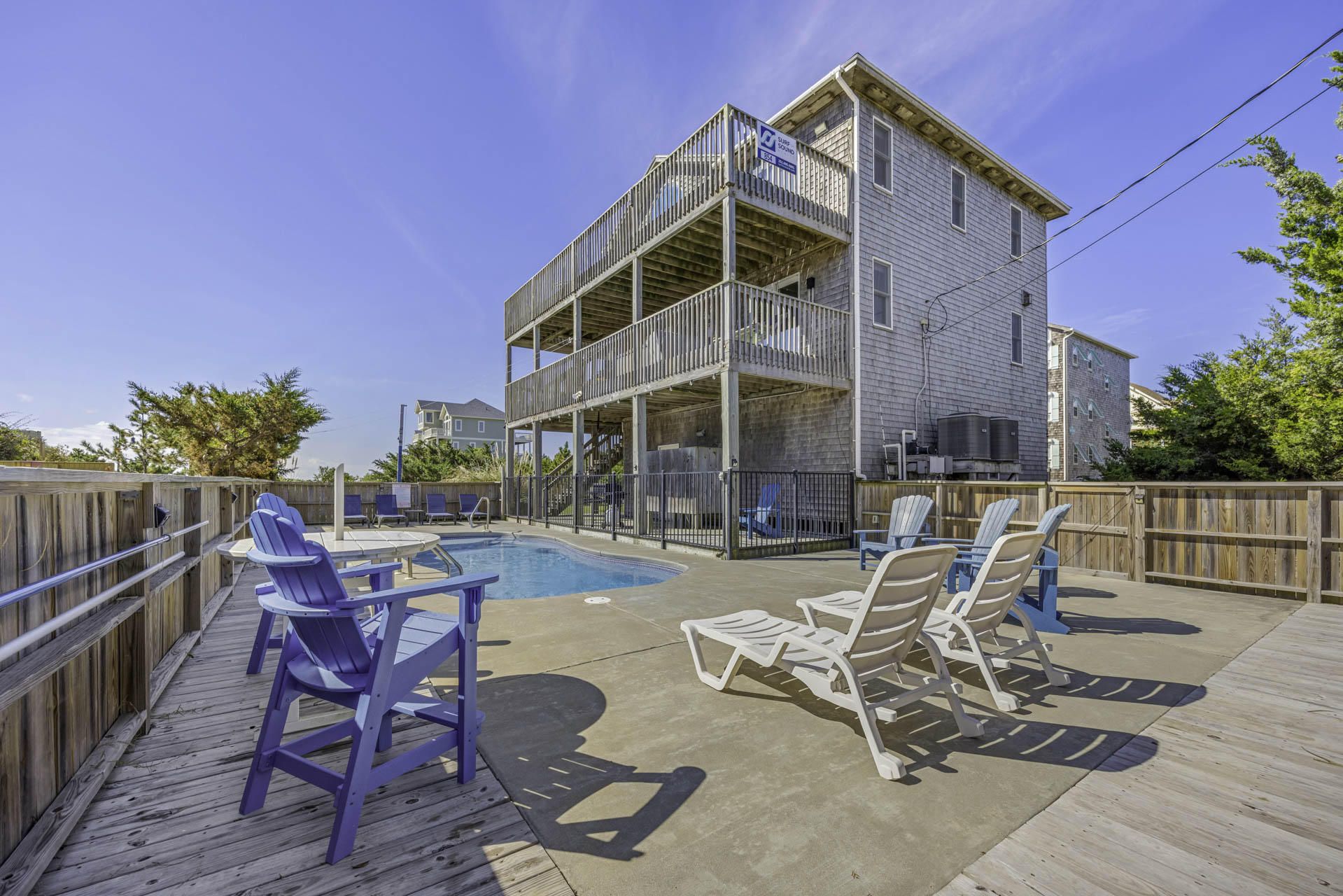 Surf Or Sound Realty 854 Crewe's Nest Pool Area 4