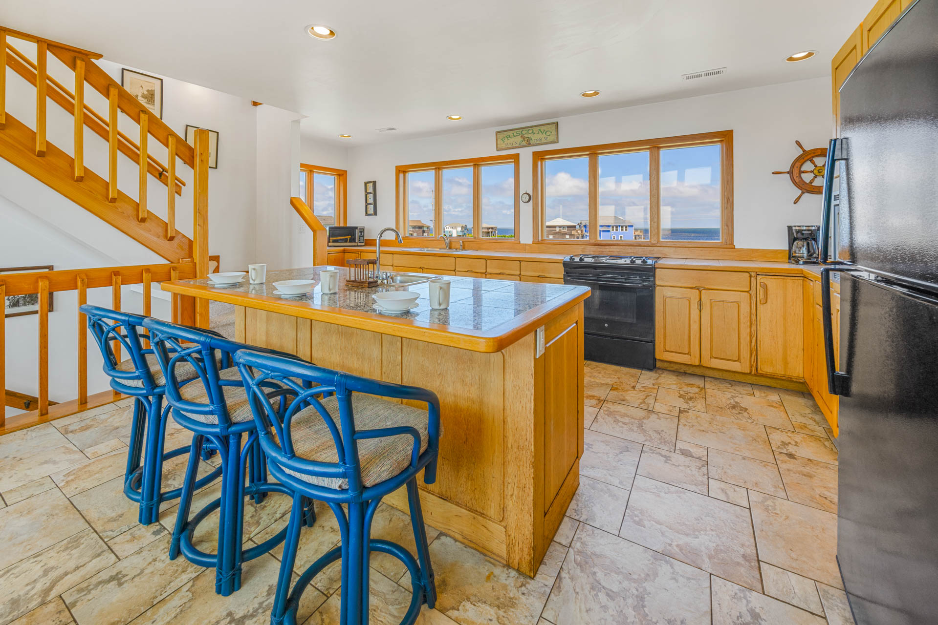 Surf Or Sound Realty 766 Surf's Up Kitchen 2
