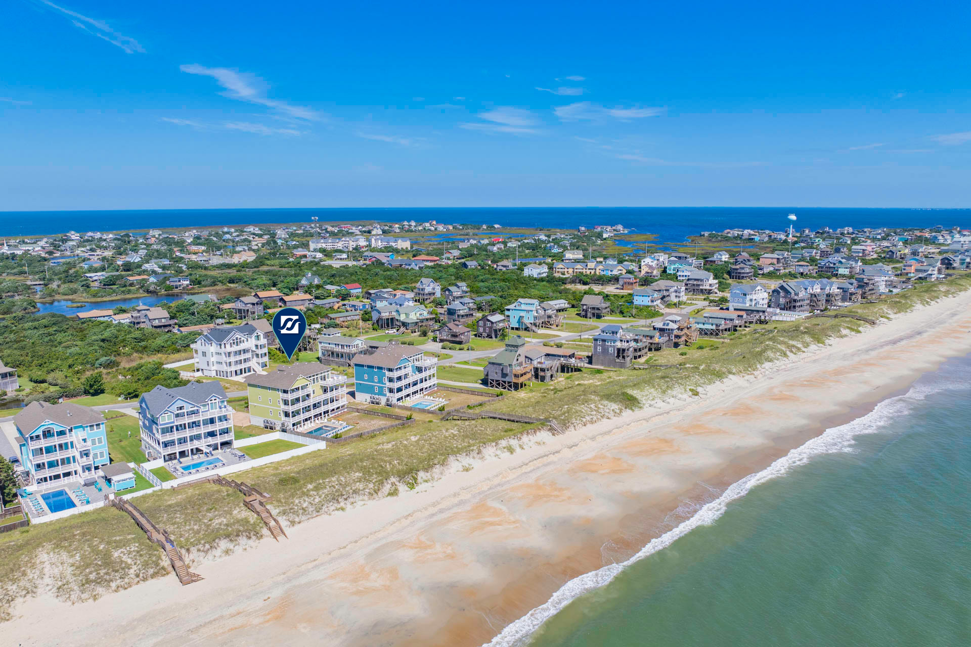 Surf Or Sound Realty 836 Hatteras Grander Exterior 7 Pin