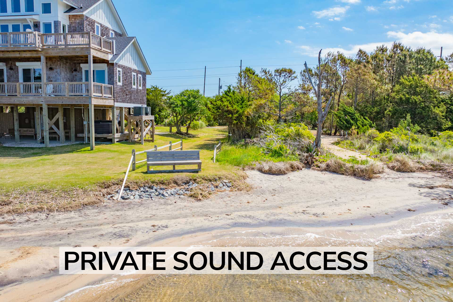 Surf Or Sound Realty 171 Boreas Private Sound Access 4 Label