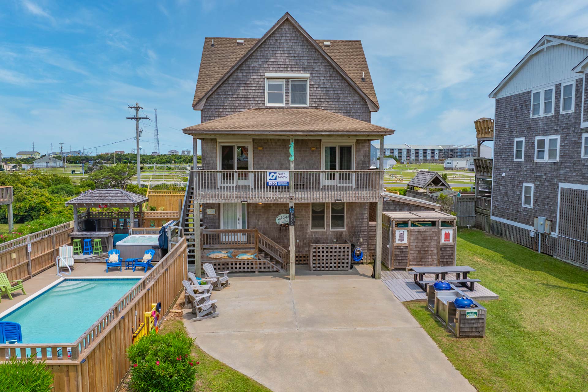 Surf Or Sound Realty 490 Total Comfort By The Sea Exterior 1