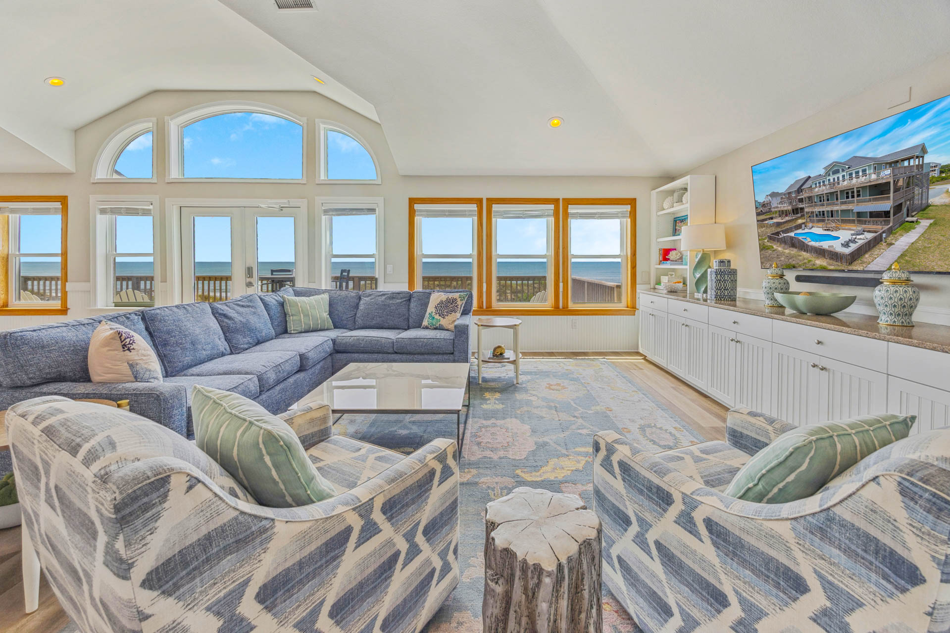 Surf Or Sound Realty 1065 Shorehouse Great Room 6