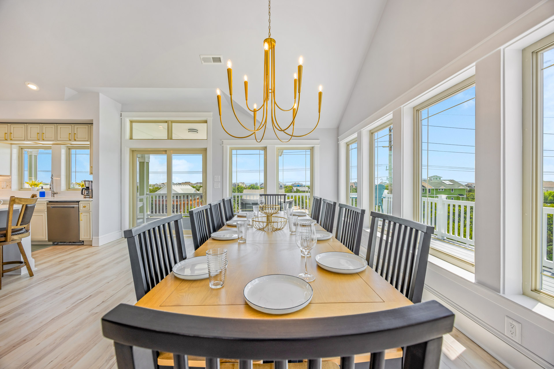 Surf Or Sound Realty 1238 Costa Del Mar Dining Area 1