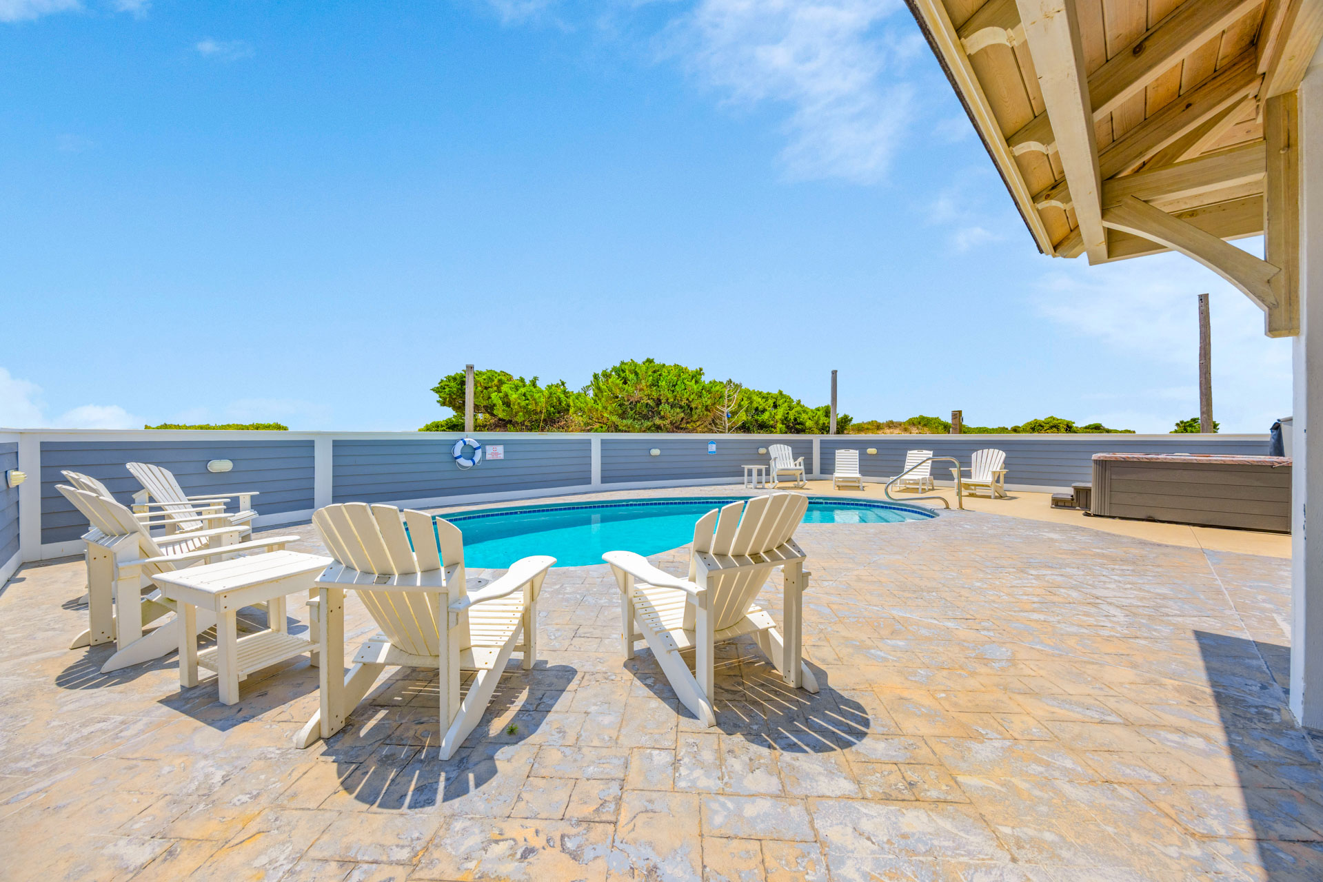 Surf Or Sound Realty 1248 Worth The Wait Pool Area 2