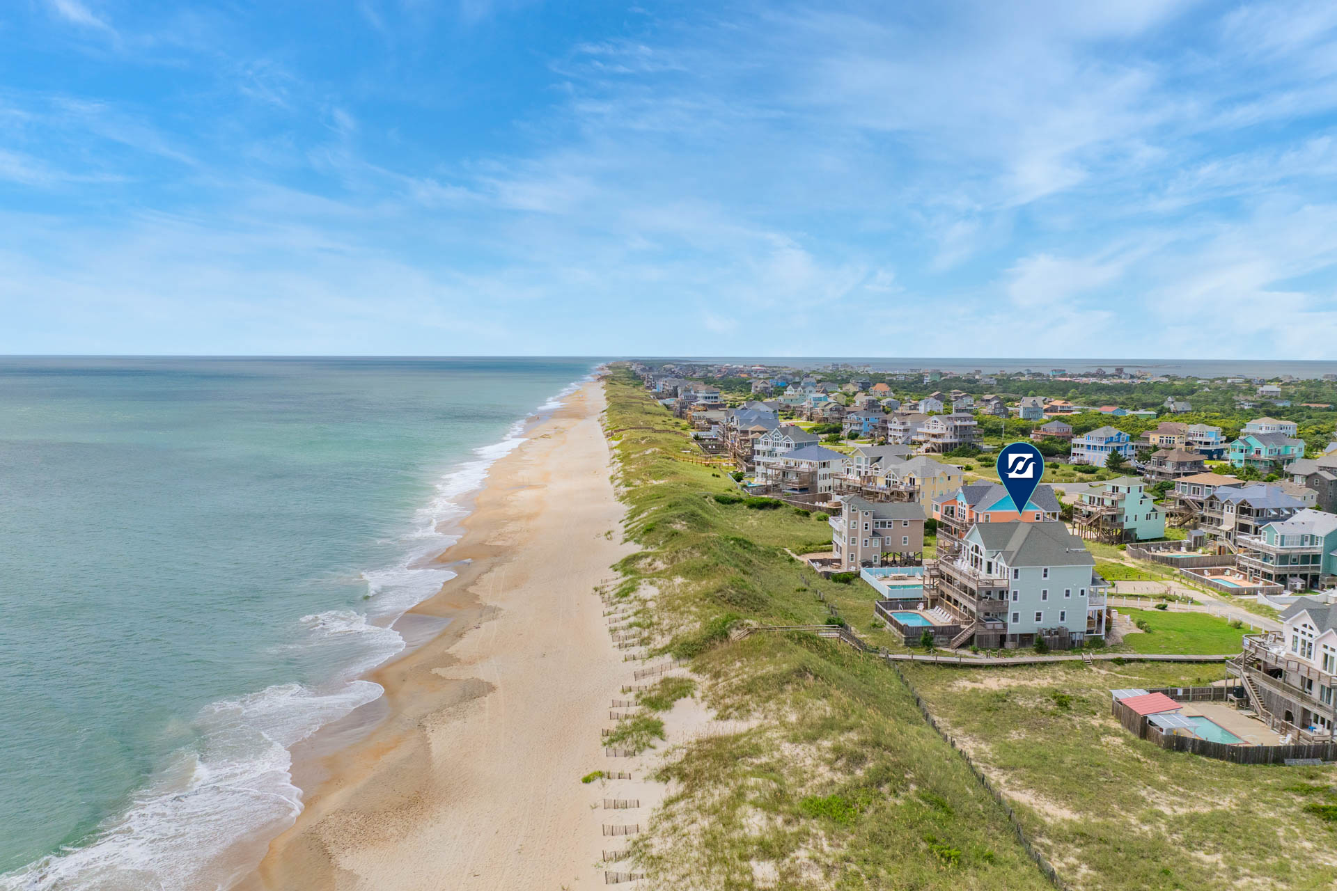 Surf Or Sound Realty 1150 God's Promise Exterior 6 Pin