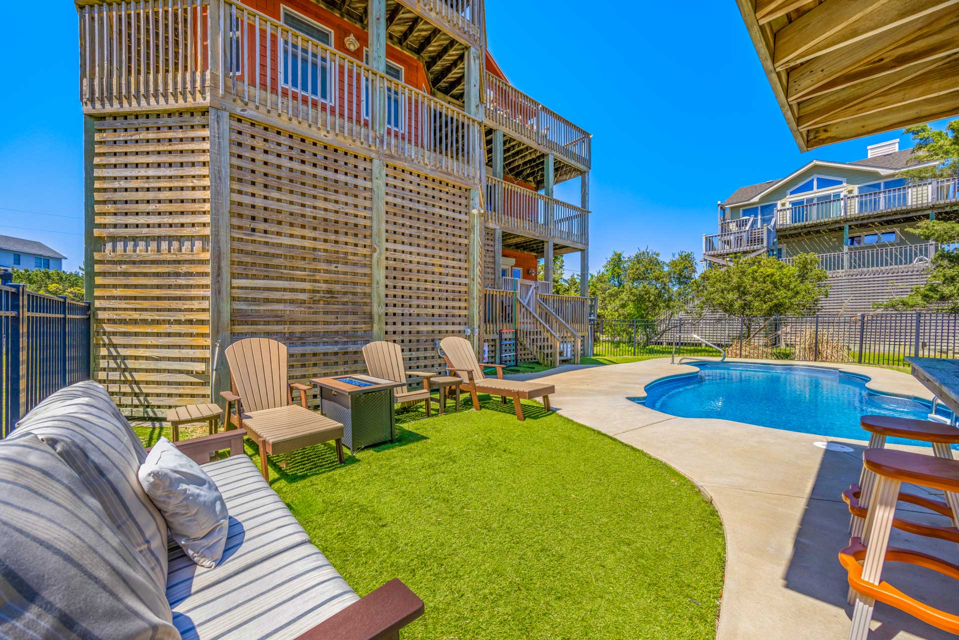 Surf Or Sound Realty 773 Skipper's Landing Pool Area 1
