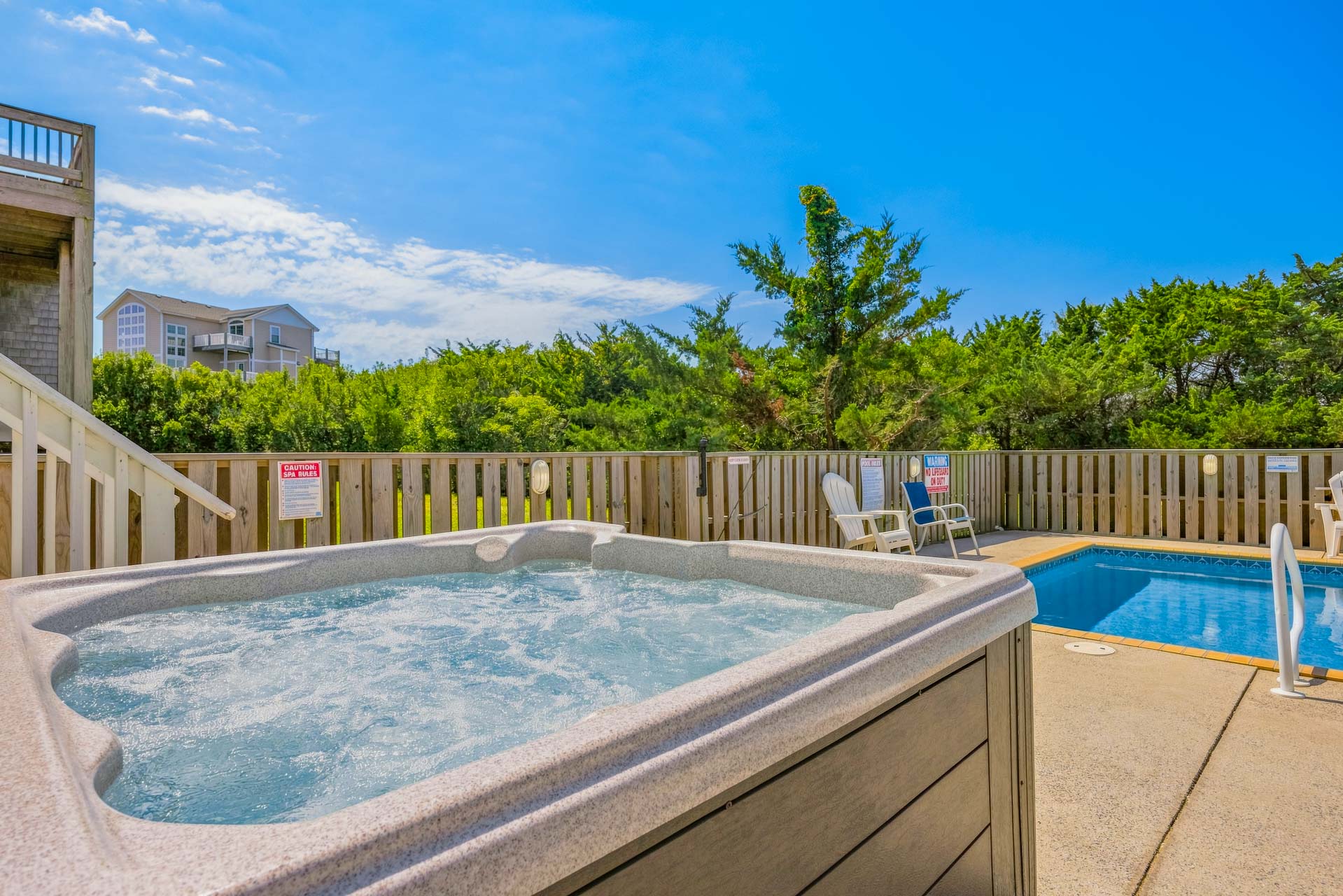 Surf Or Sound Realty 868 Forever Sunshine Hot Tub