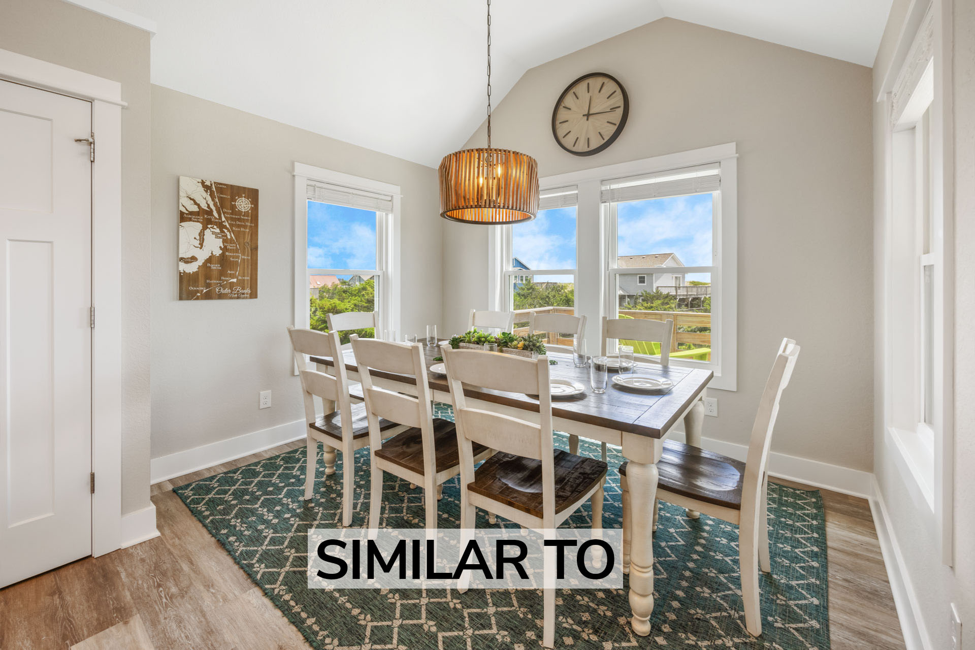 Surf Or Sound Realty 993 La Dolce Vita Dining Area 1 Similar To