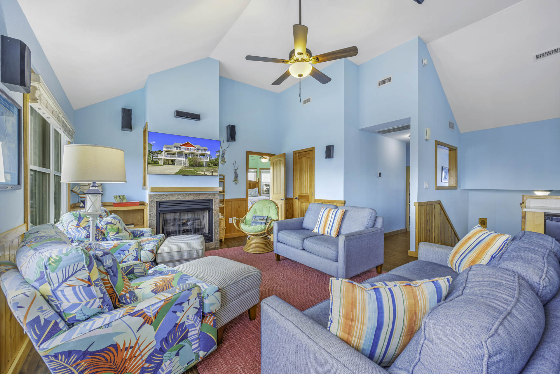 Surf Or Sound Realty 725 Sea Winds Great Room 2