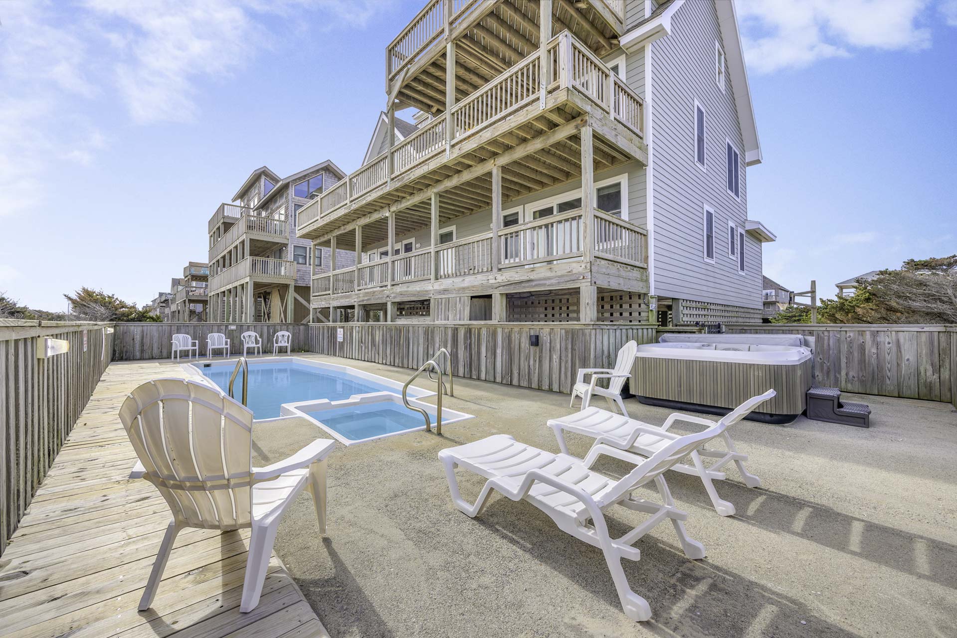 Surf Or Sound Realty 1239 Why Knot Pool Area 3