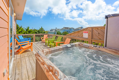 Surf Or Sound Realty 291 Surfin Sadies Deck & Hot Tub 1