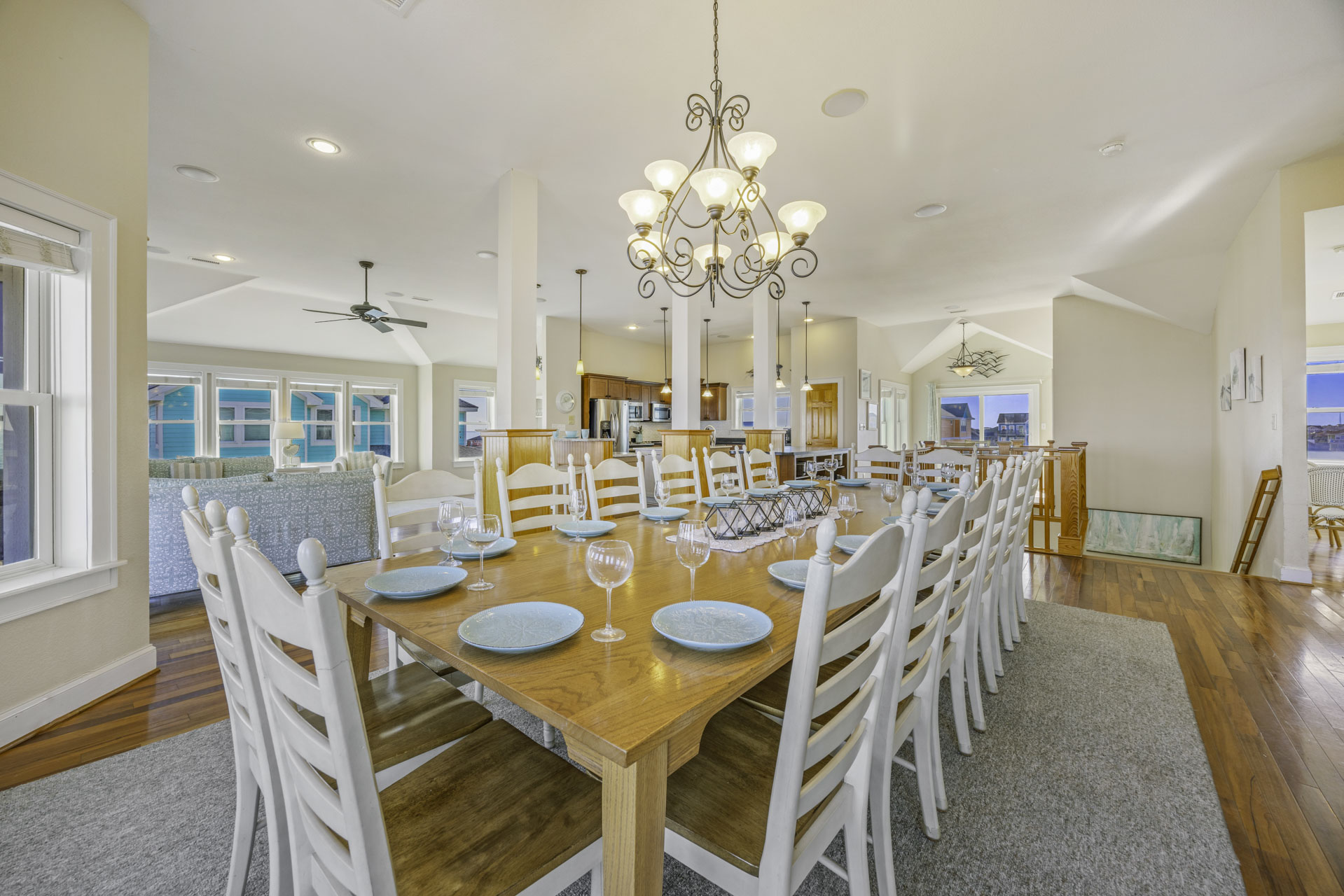 Surf Or Sound Realty 502 Tipsy Turtle Dining Area 5