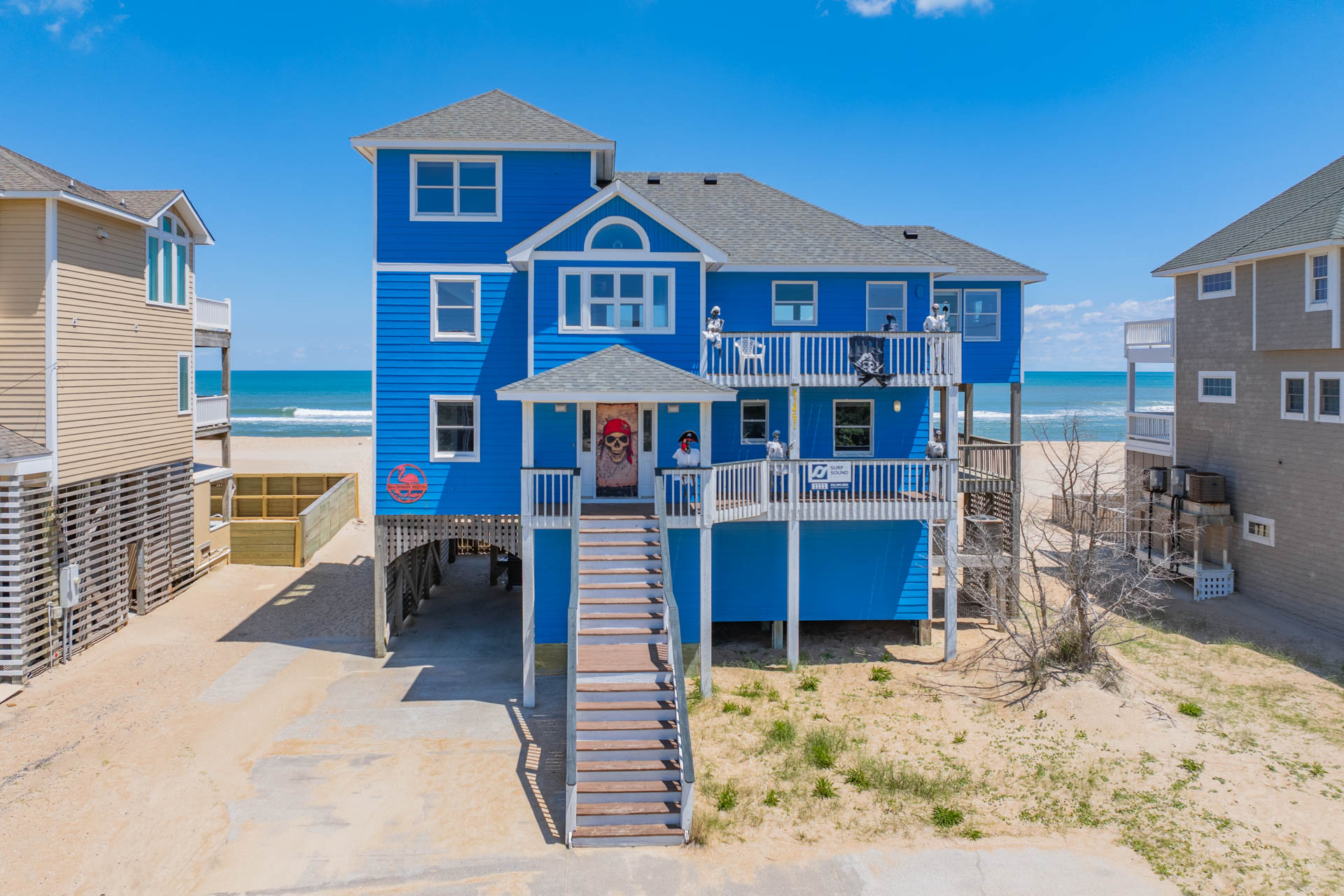 Surf Or Sound Realty 1111 Beachfront Pirates Exterior 8