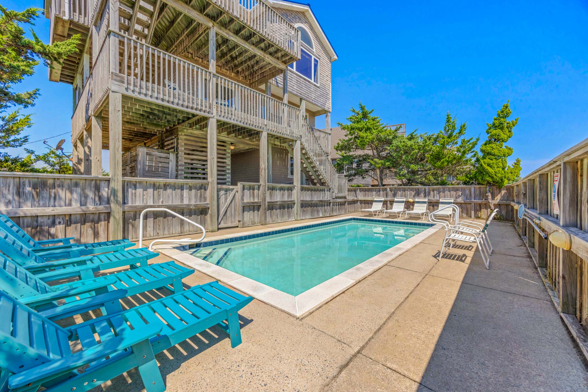 Surf Or Sound Realty 156 A Beach Song Pool Area 2