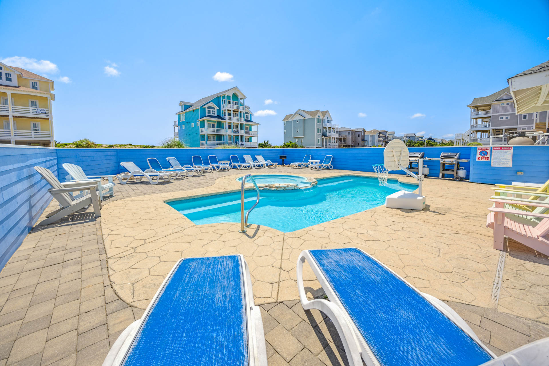 Surf Or Sound Realty 564 High Seas Pool Area 1