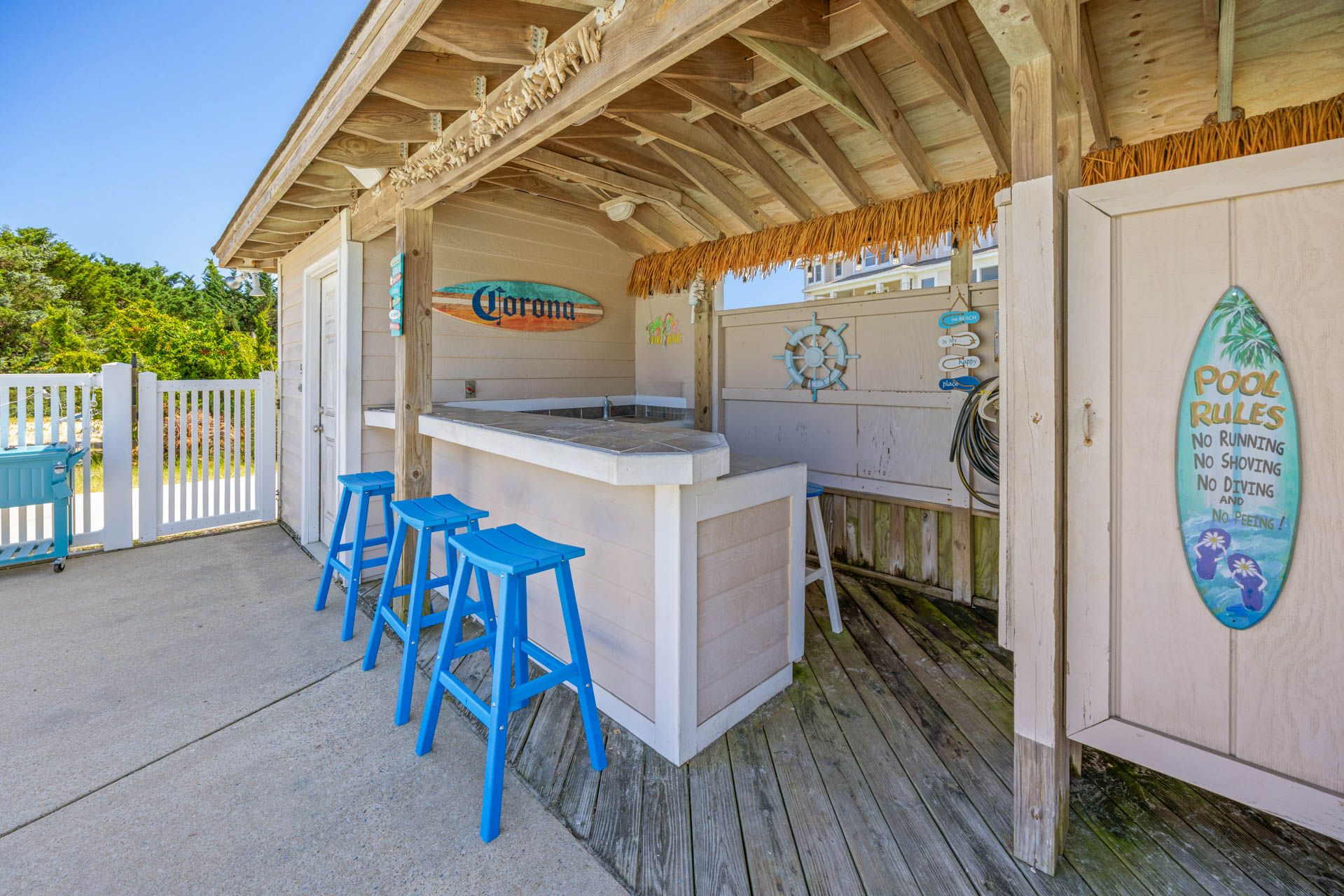 Surf Or Sound Realty 566 La Familia Pool Area 1