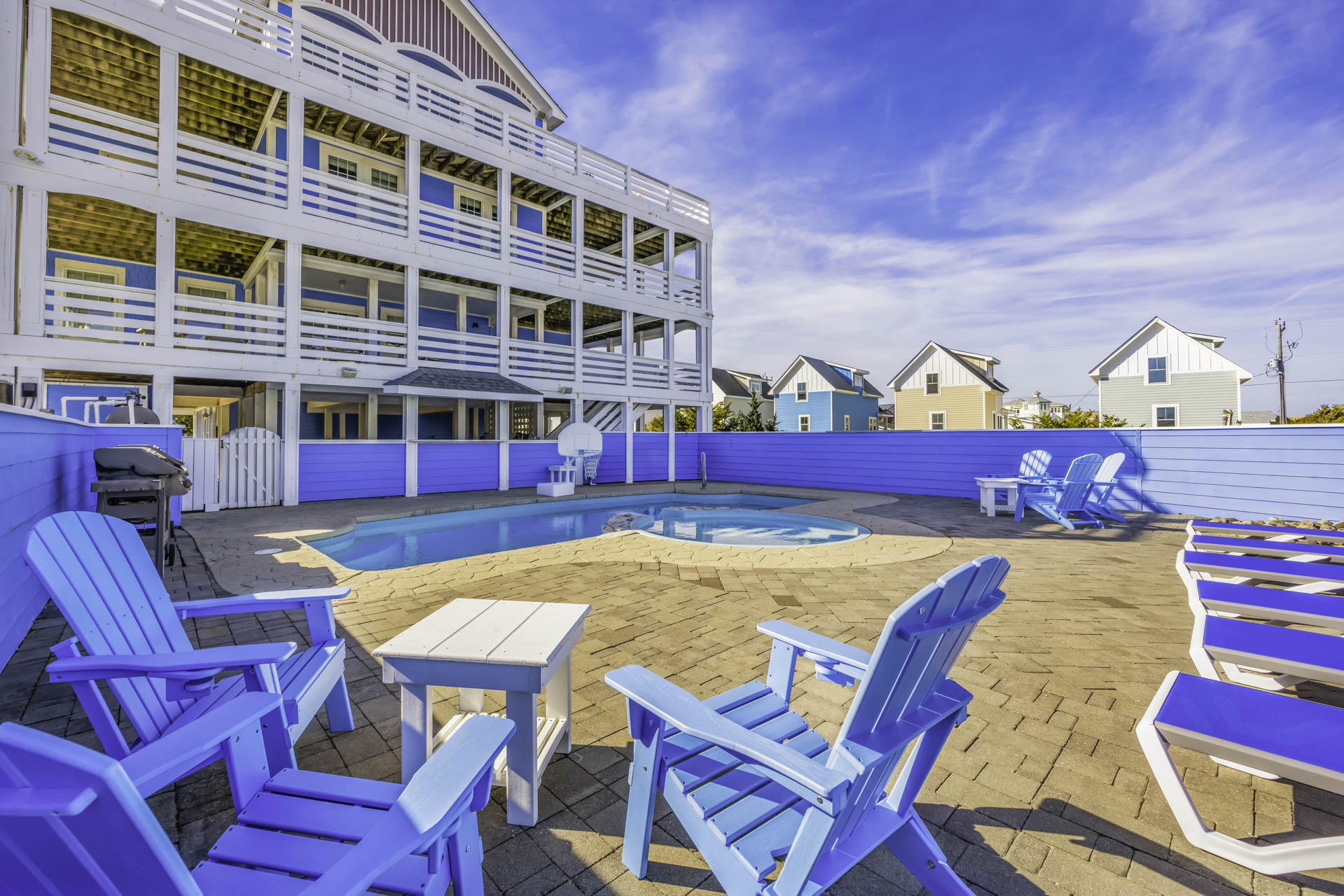 Surf Or Sound Realty 564 High Seas Pool Area 5