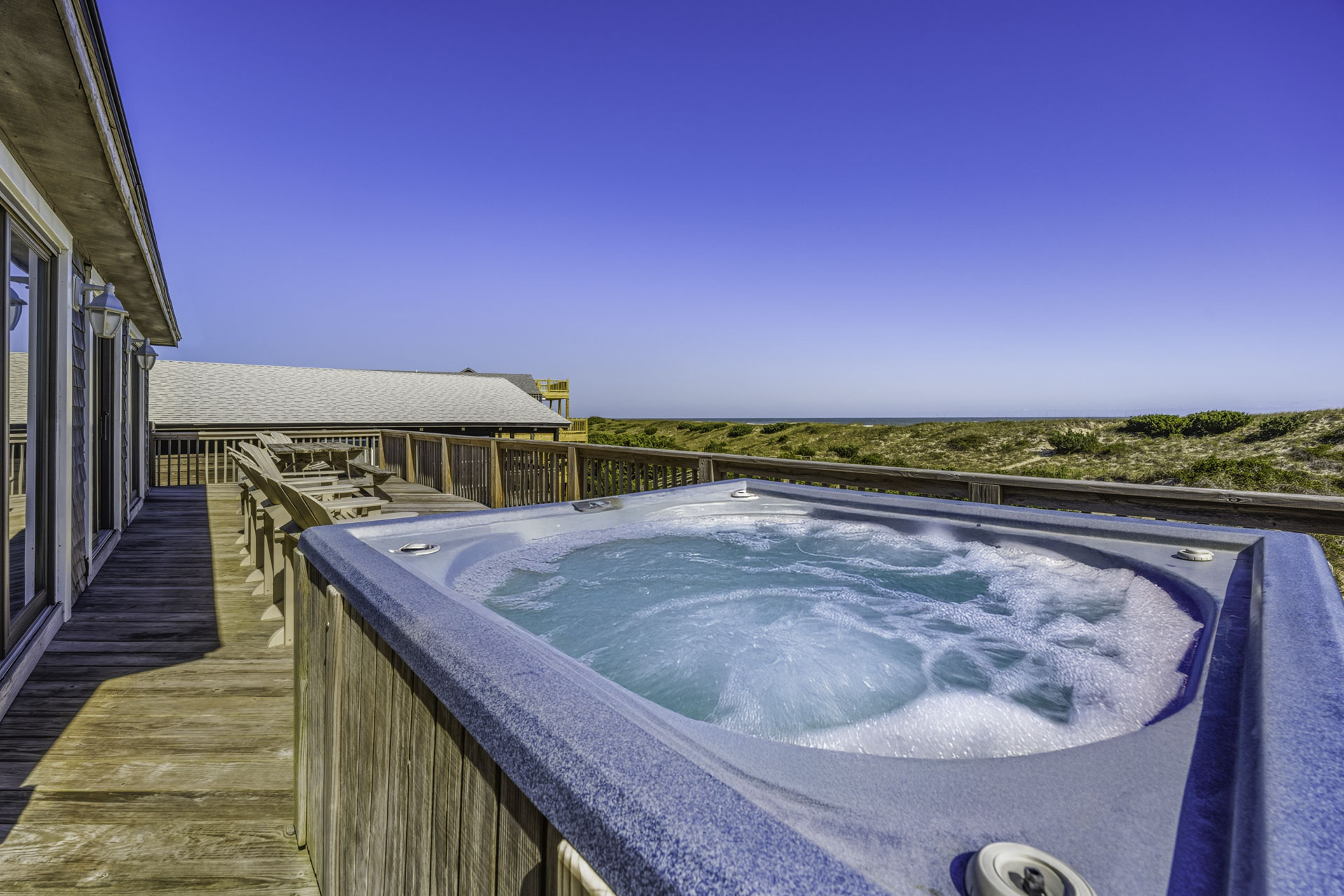 Surf Or Sound Realty 1229 Kinnakeet Dunes Hot Tub 1