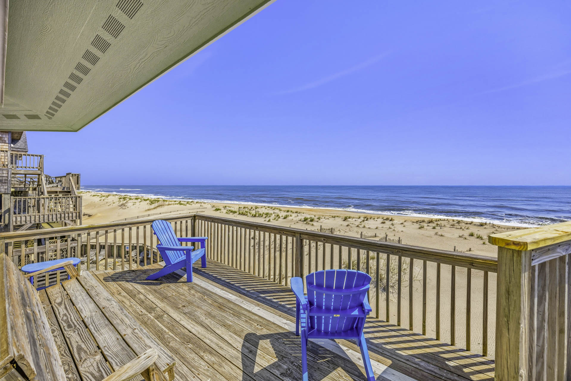 Surf Or Sound Realty 1222 Beachfront Bliss Deck 1