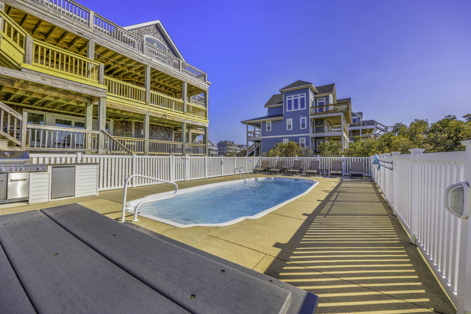 Surf Or Sound Realty 481 Sweet Tranquility Pool Area 2