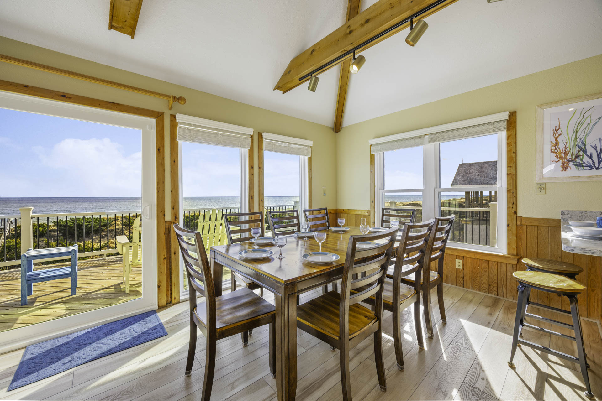 Surf Or Sound Realty 1205 1 To Sea Dining Area 2