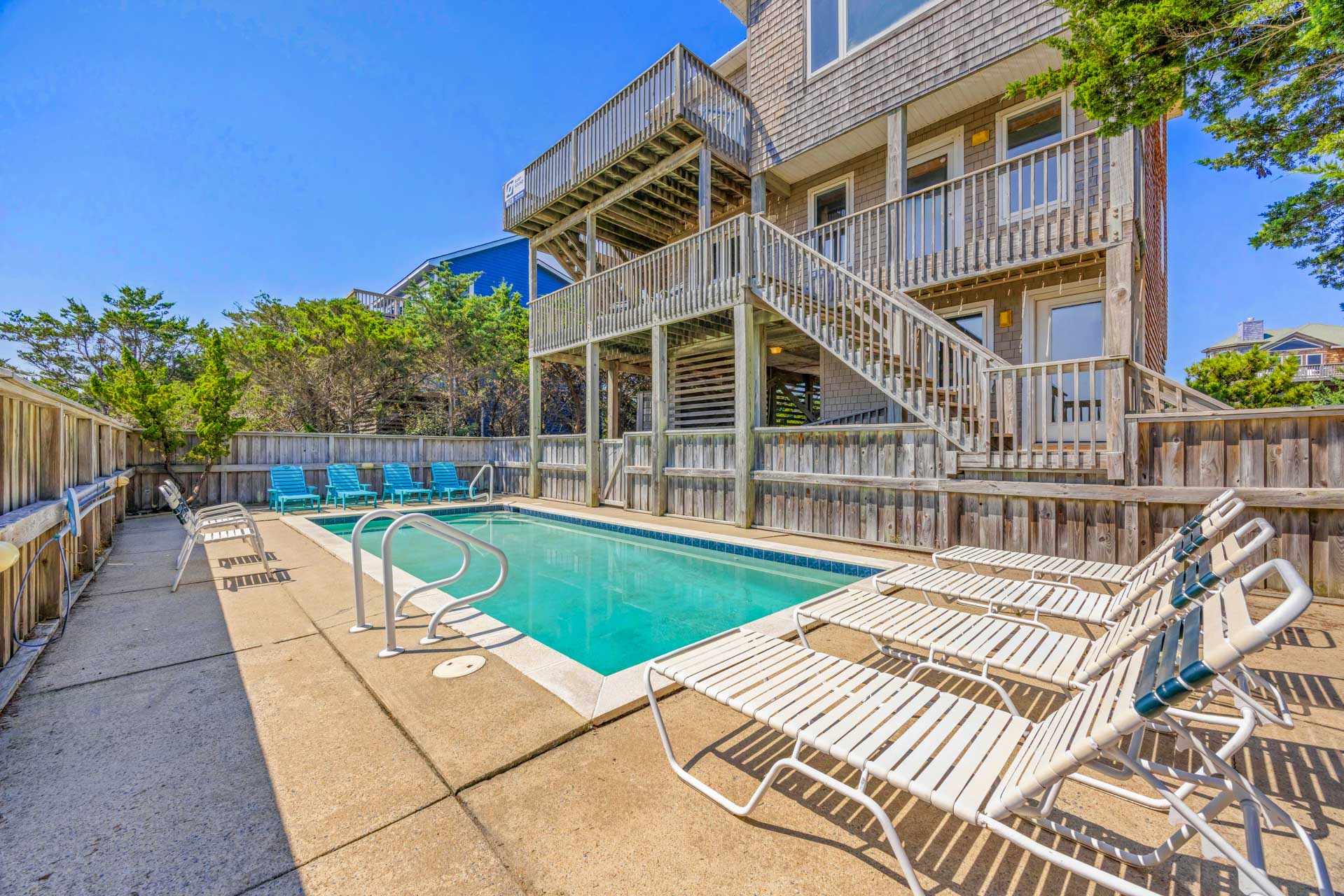 Surf Or Sound Realty 156 A Beach Song Pool Area 3