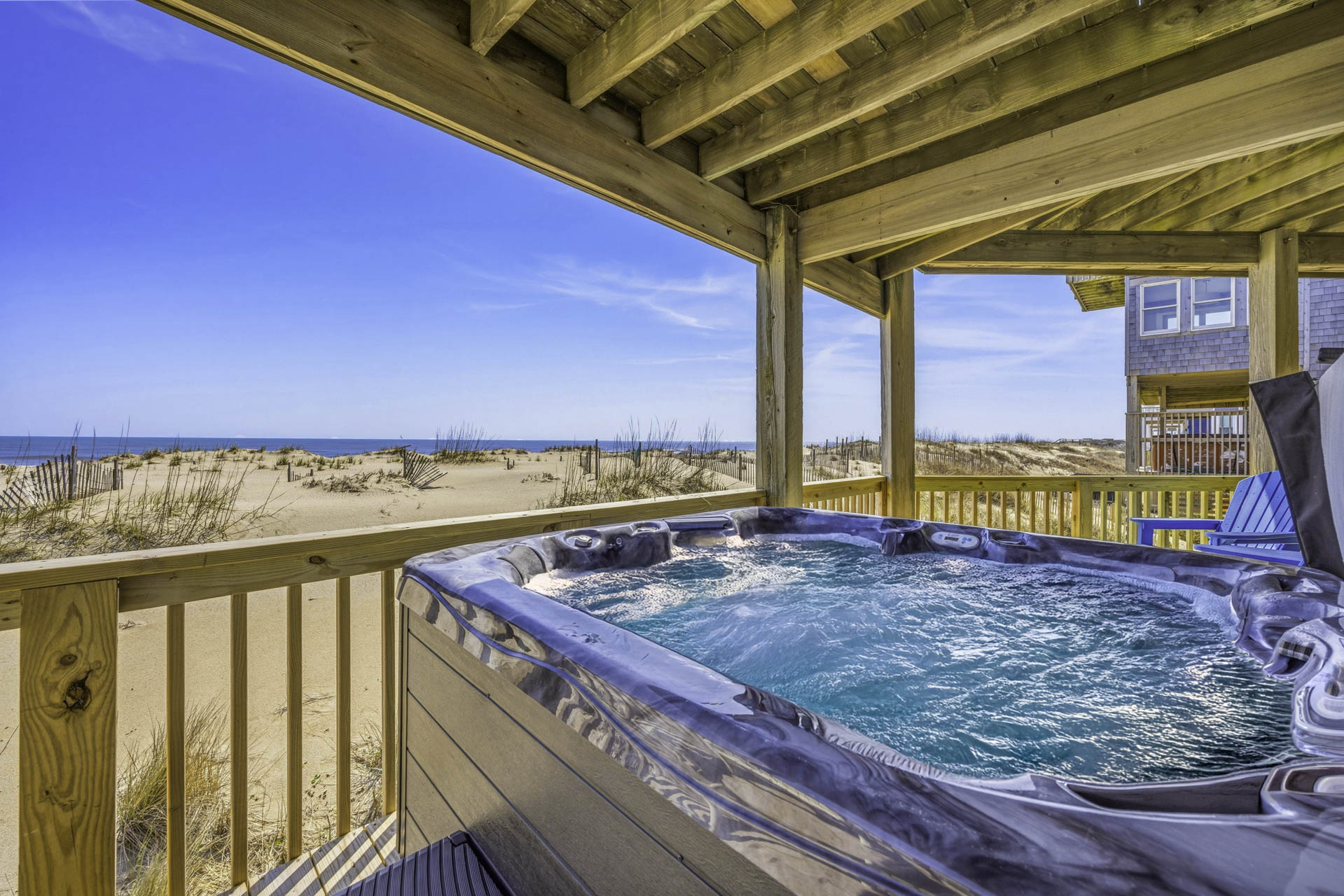 Surf Or Sound Realty 1222 Beachfront Bliss Hot Tub