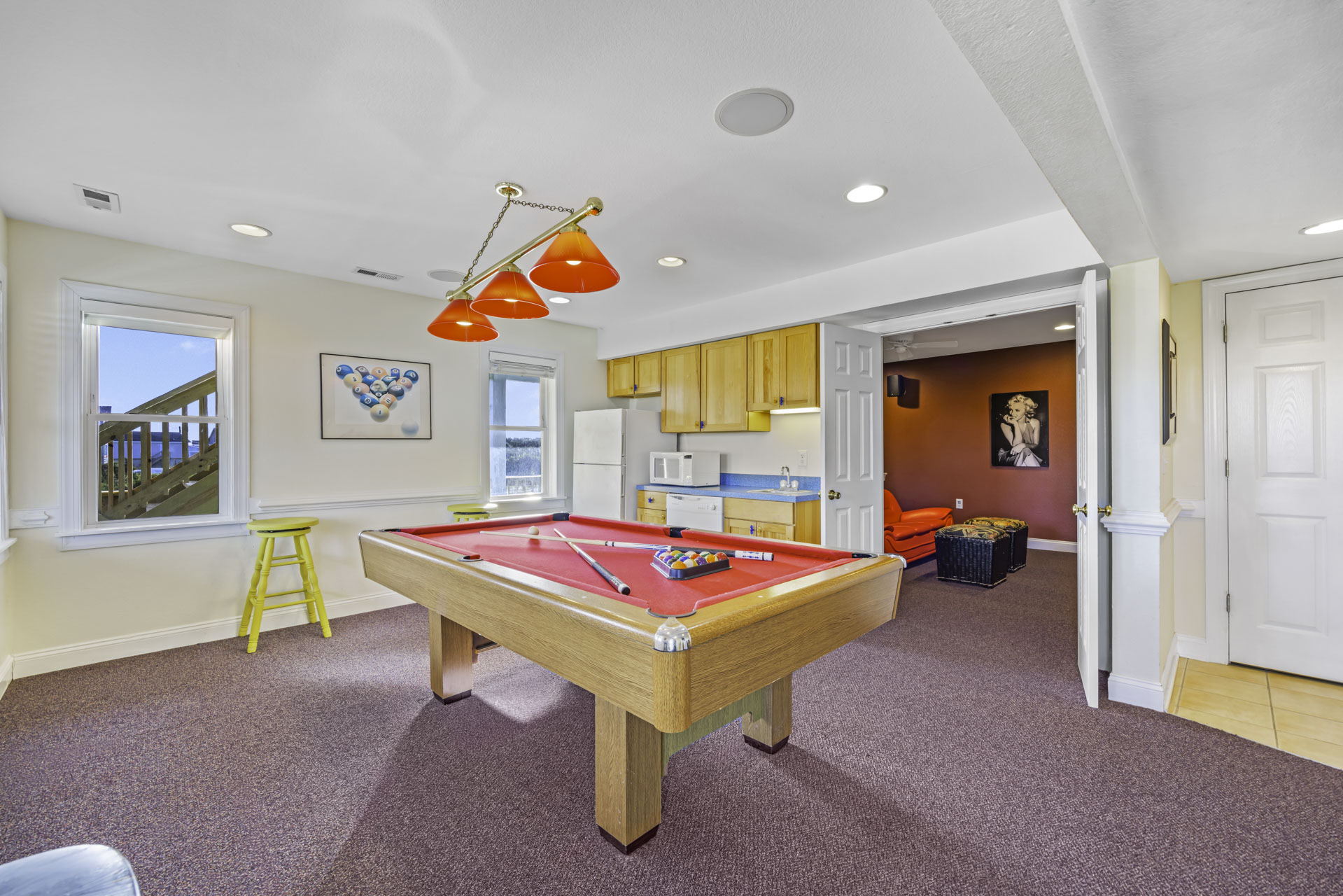 Surf Or Sound Realty 687 The Scotch Retreat Game Room 2