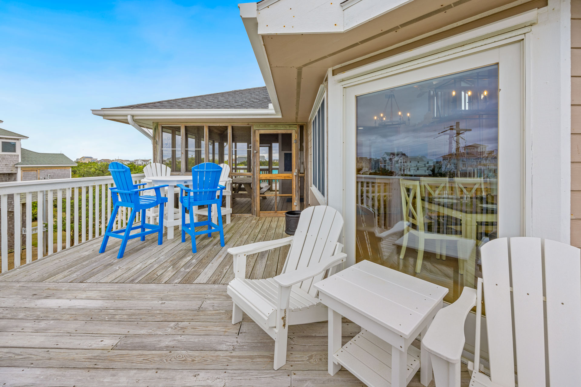 Surf Or Sound Realty 638 The Hatteras House Deck 3
