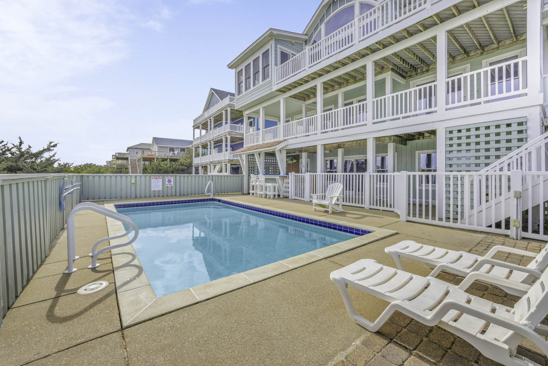 Surf Or Sound Realty 829 The HI Life Pool Area 4