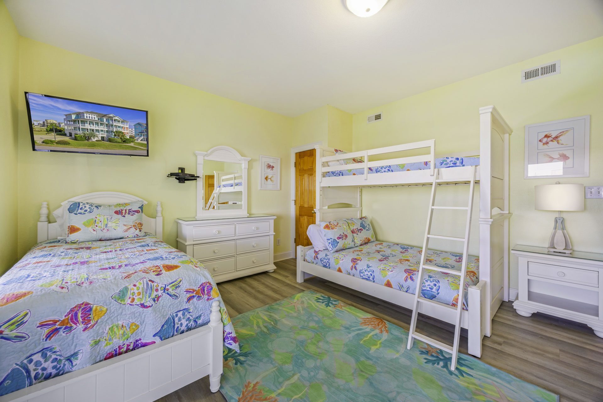 Surf Or Sound Realty 502 Tipsy Turtle Bedroom 8 2