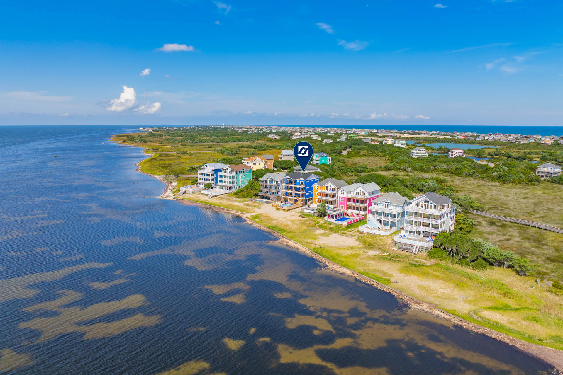 Surf Or Sound Realty 1204 Ocean's 12 Exterior 23 Pin