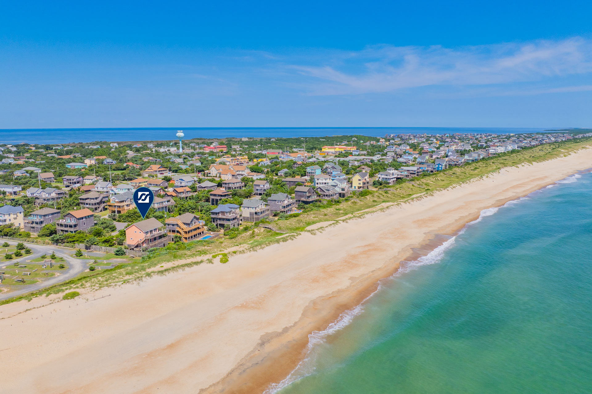 Surf Or Sound Realty 287 Surf Side Exterior 9 Pin
