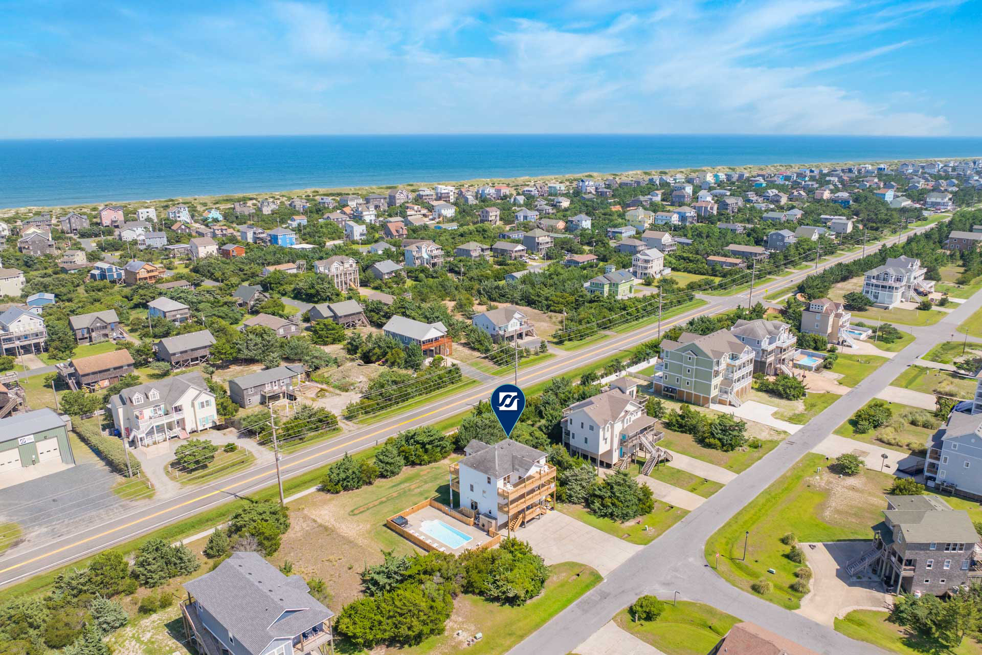 Surf Or Sound Realty 727 Knights In Salvo Exterior 8 Pin