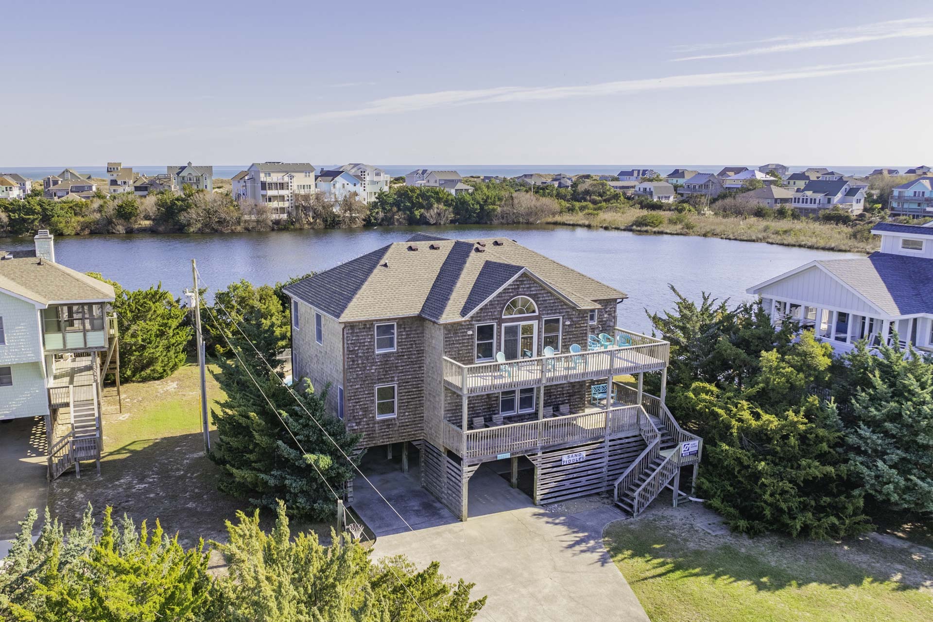 Surf Or Sound Realty 393 Sandfiddler Exterior 4