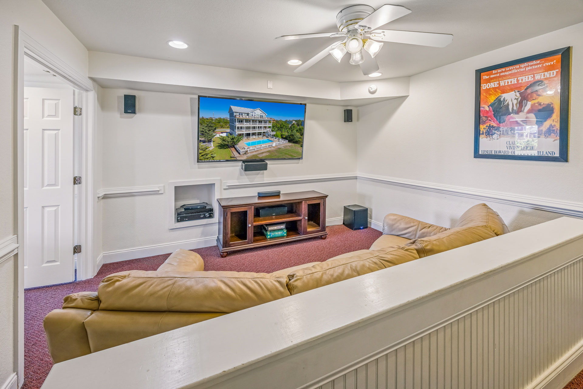Surf Or Sound Realty 1031 Spittin Kitty Theater Room 2