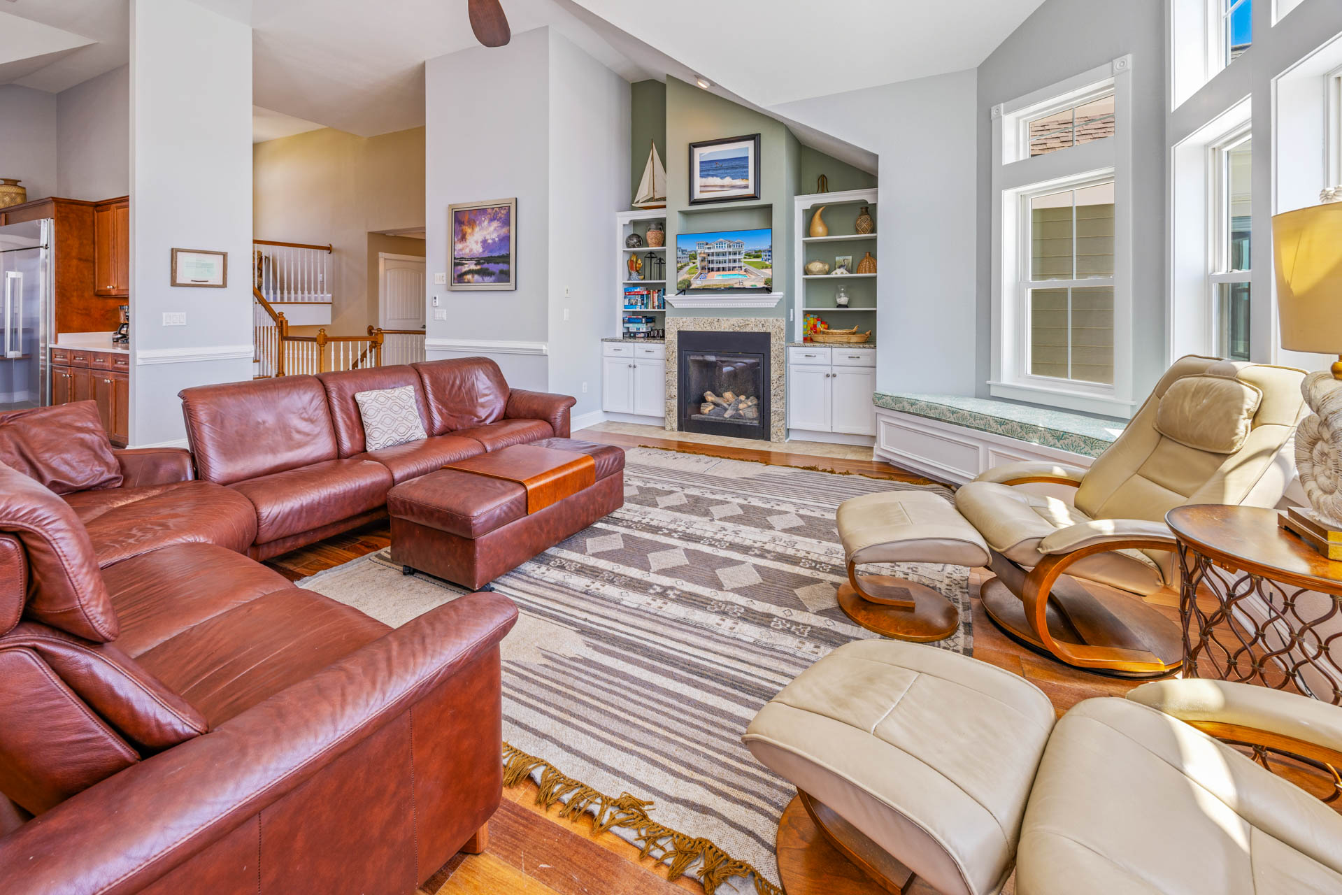 Surf Or Sound Realty 685 Shooting Star Great Room 5