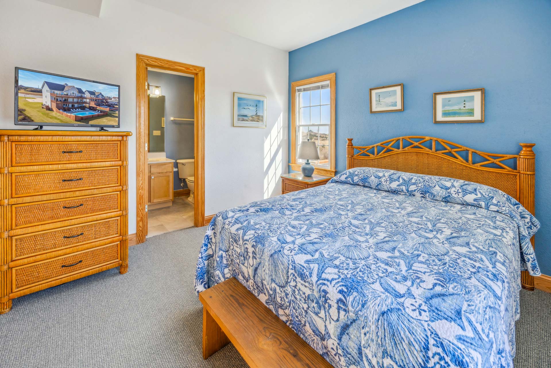 Surf Or Sound Realty 253 Captain Beck's Bedroom 6 2