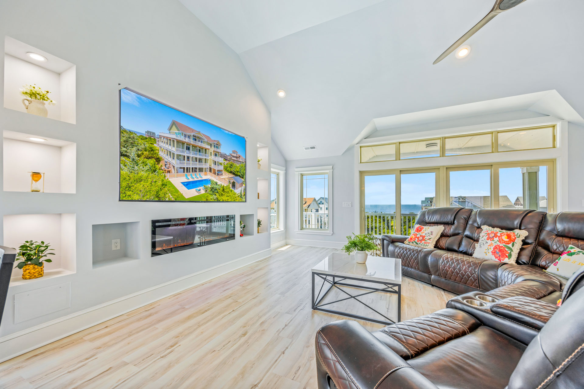 Surf Or Sound Realty 1238 Costa Del Mar Great Room 2