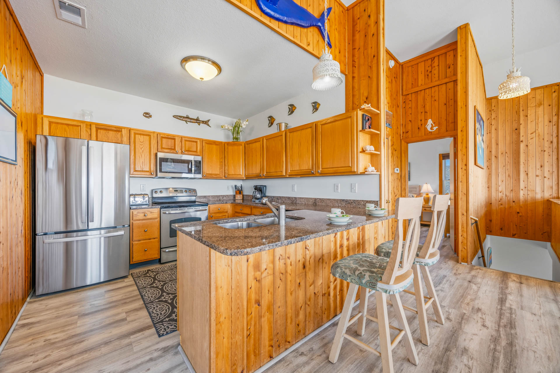 Surf Or Sound Realty 156 A Beach Song Kitchen 2