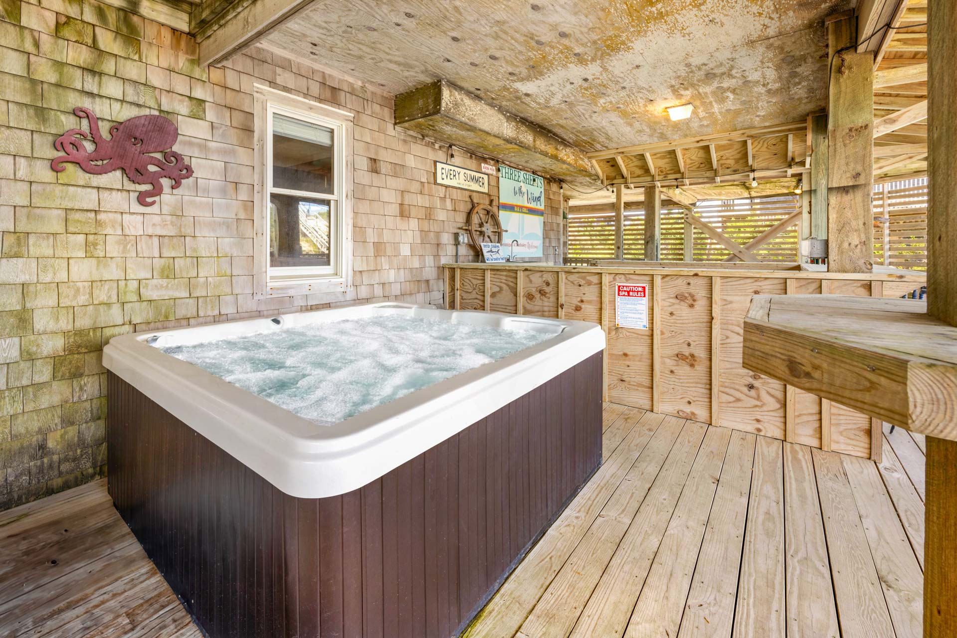 Surf Or Sound Realty 200 Hardalee Hot Tub