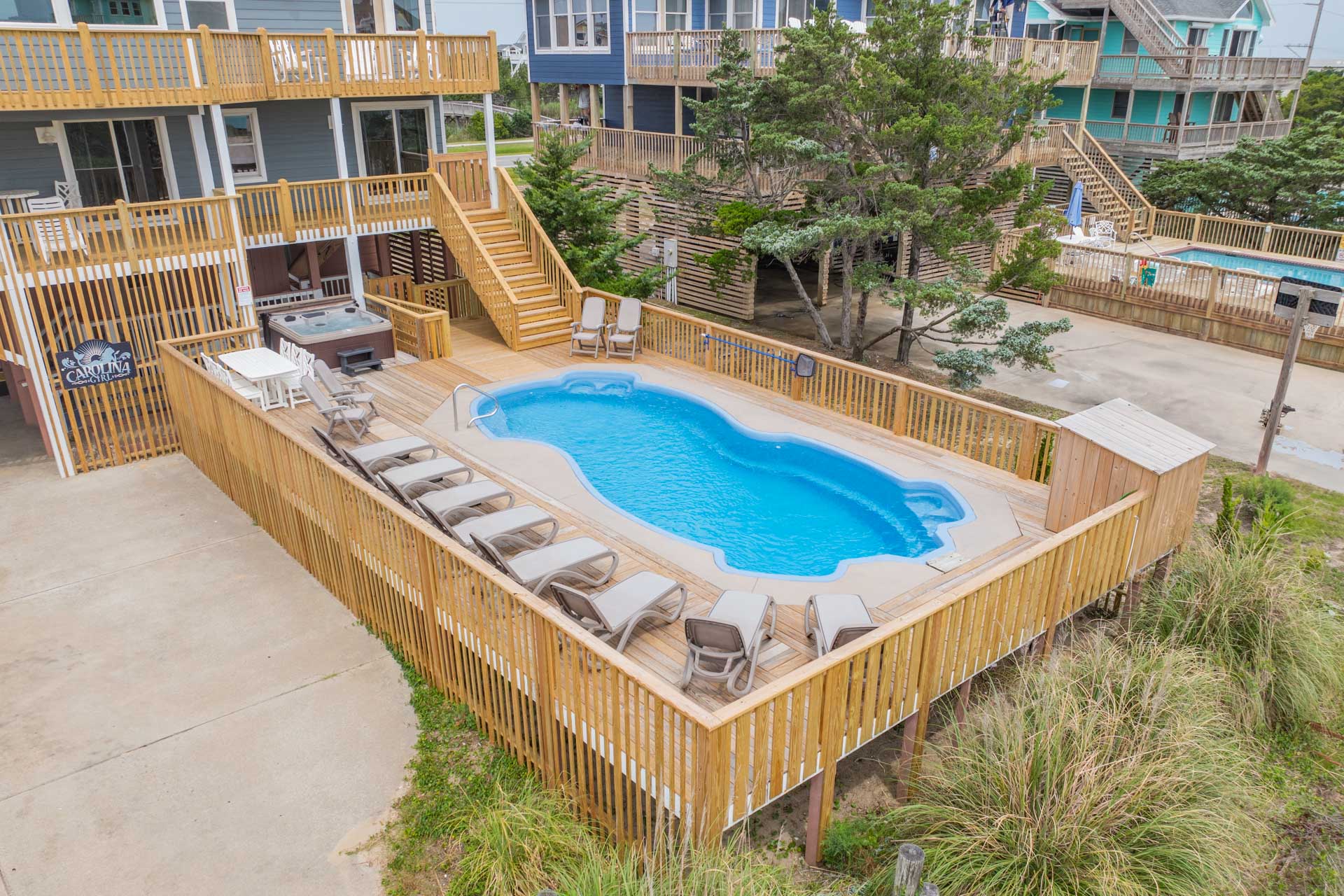 Surf Or Sound Realty 1194 Carolina Girl Pool Area 5