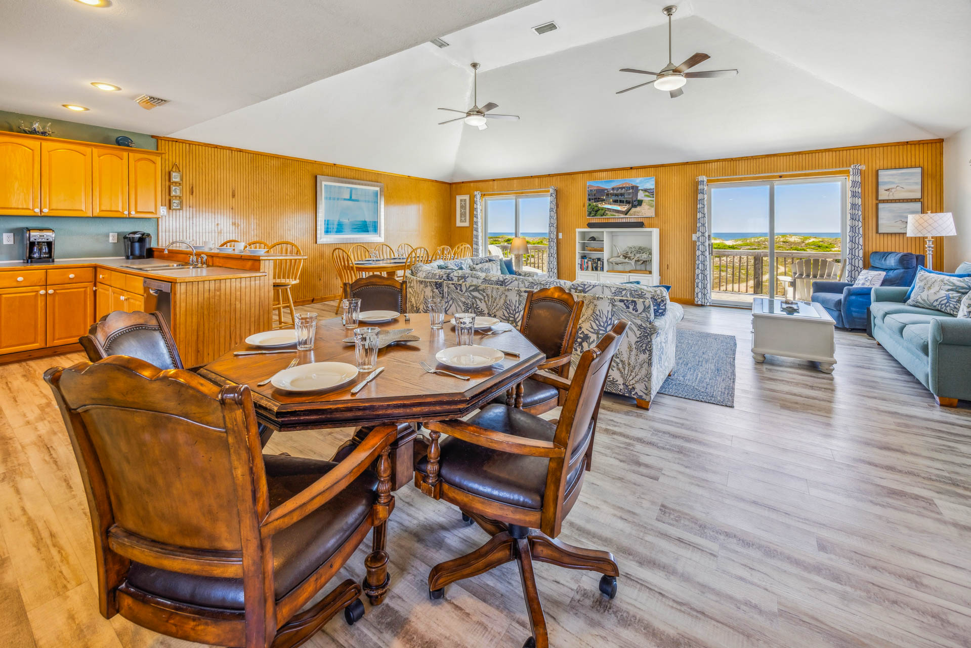 Surf Or Sound Realty 704 A Reel Addiction Dining Area 1