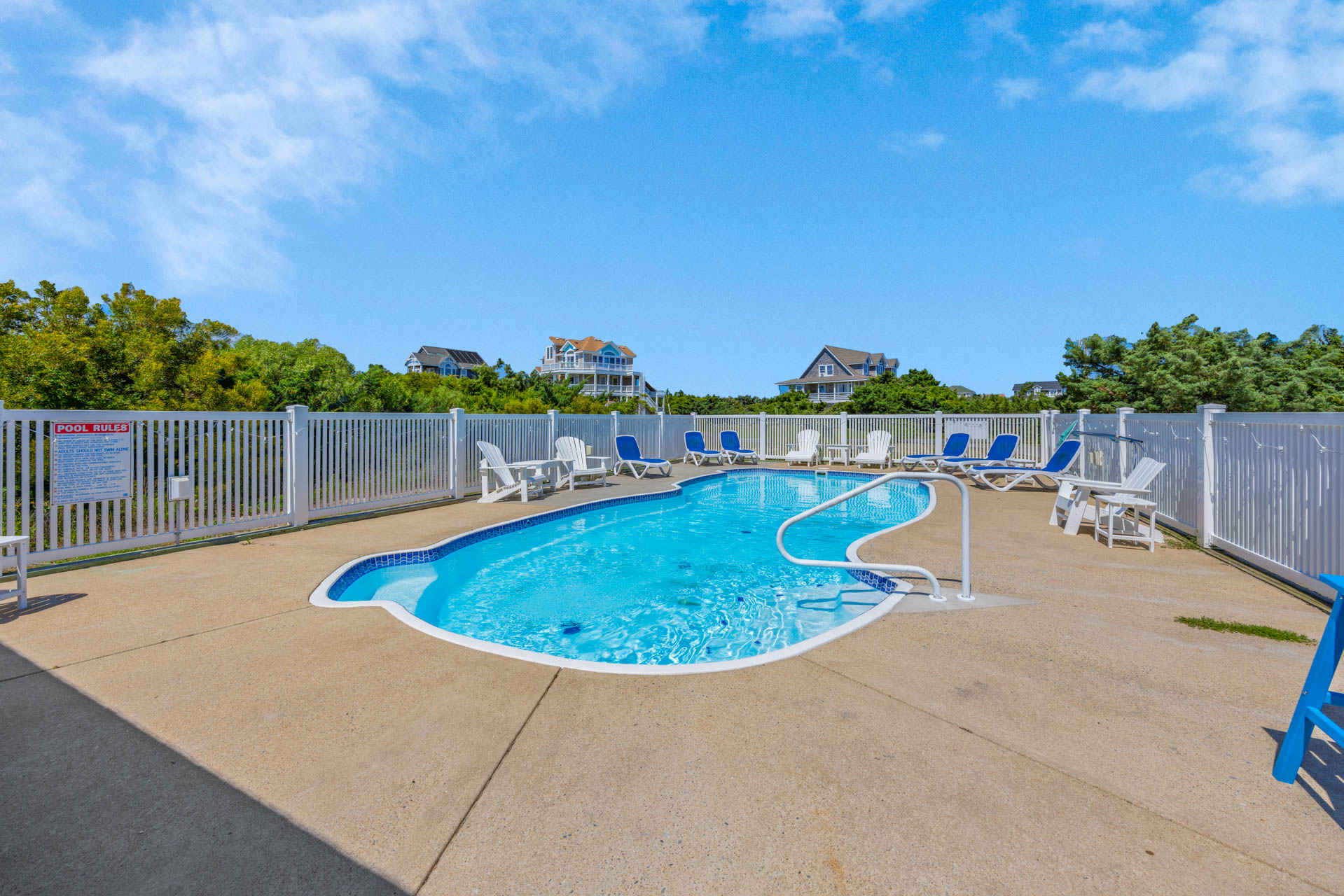 Surf Or Sound Realty 566 La Familia Pool Area 5