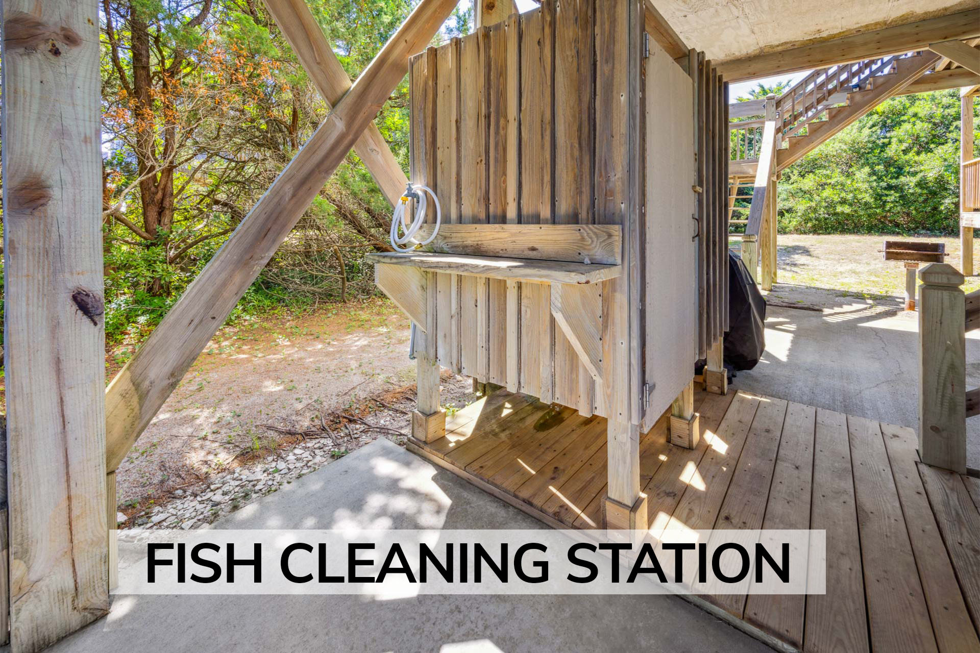Surf Or Sound Realty 1044 K Seas Legacy Fish Cleaning Station Label