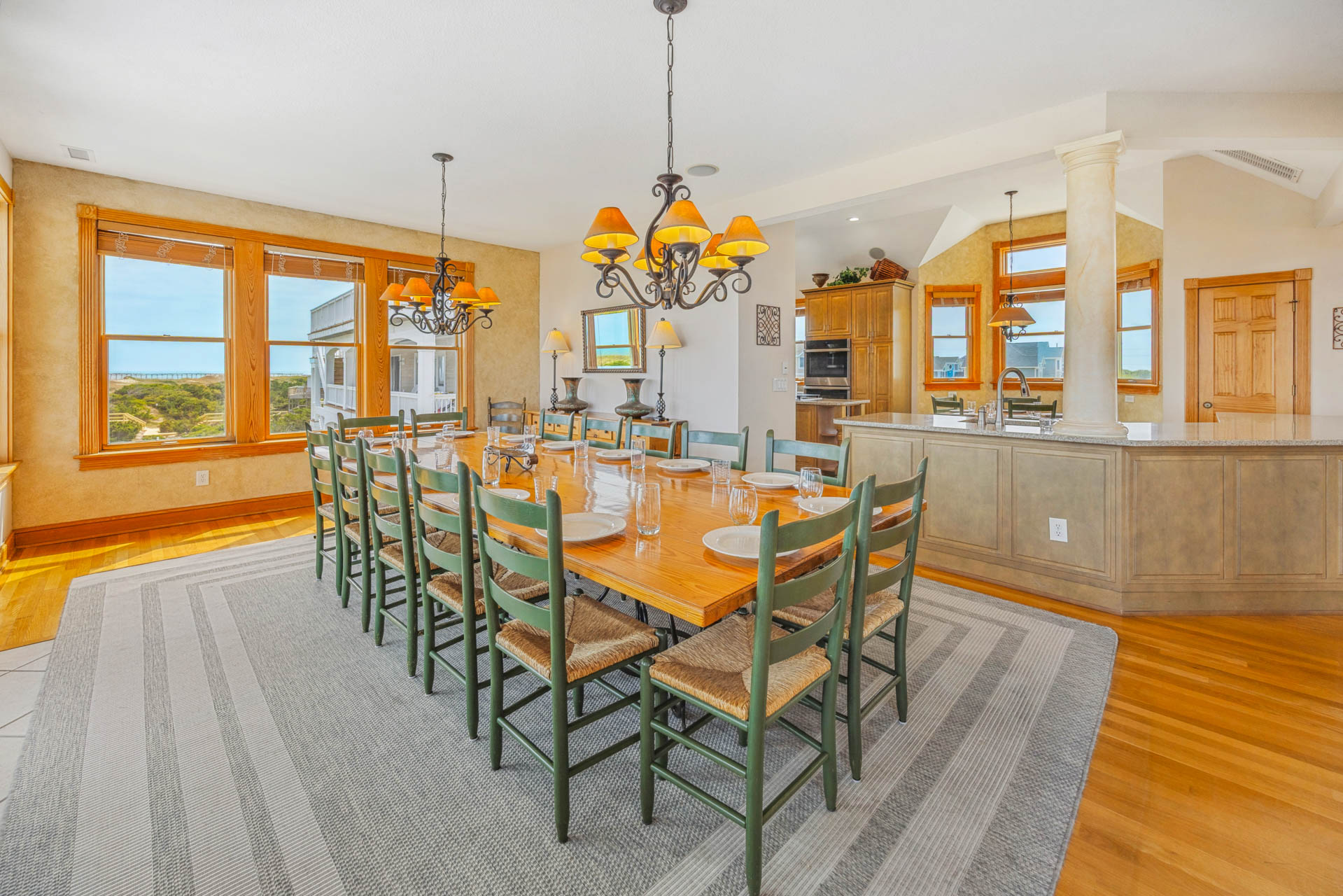 Surf Or Sound Realty 333 Bramasole Dining Area 1