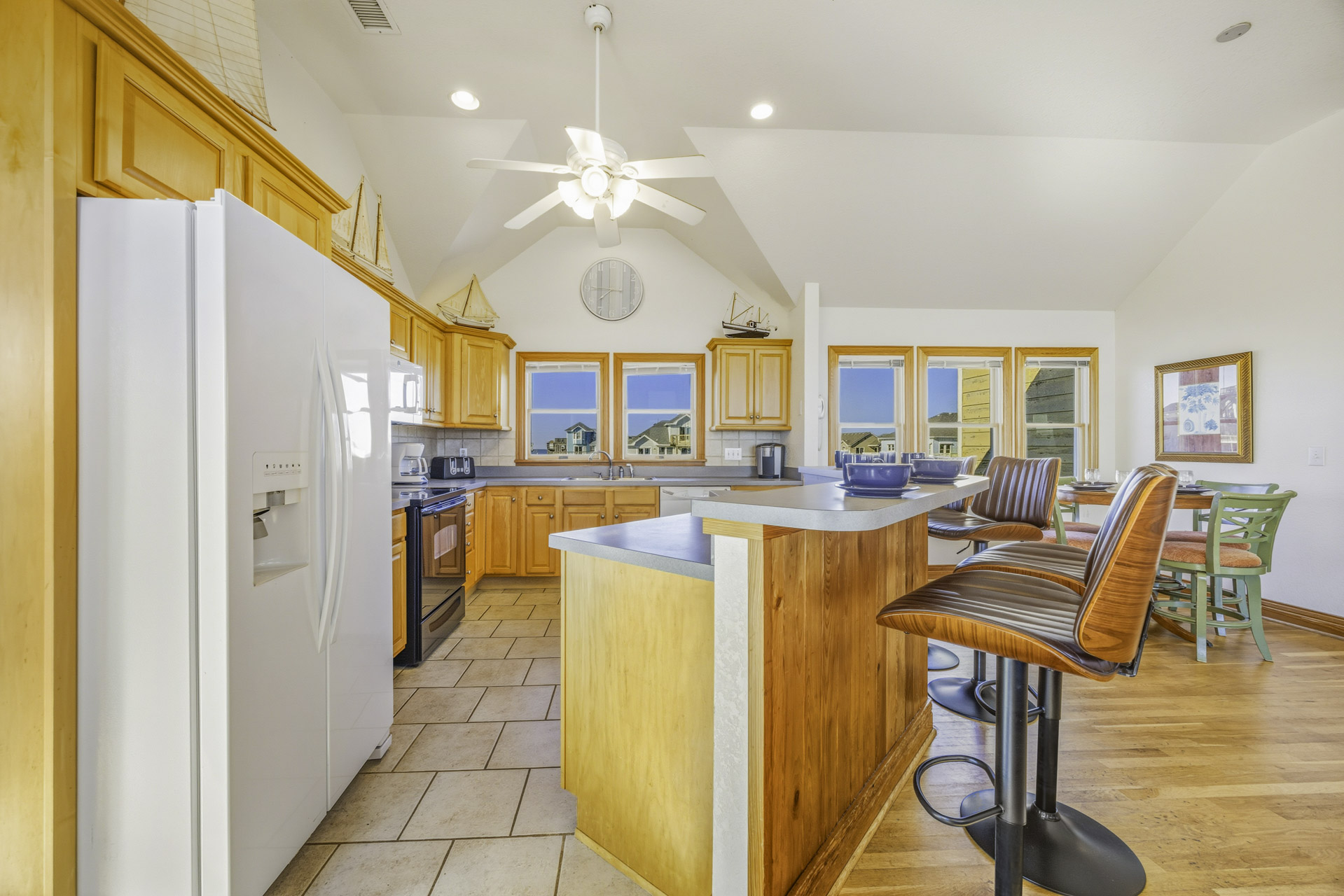 Surf Or Sound Realty 812 Lucille's Board Shack Kitchen 1