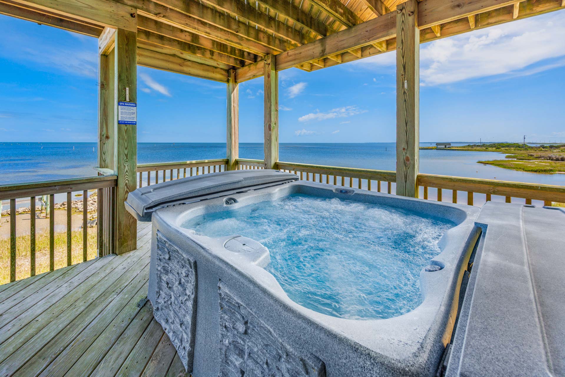 Surf Or Sound Realty 796 Sail On Hot Tub 1